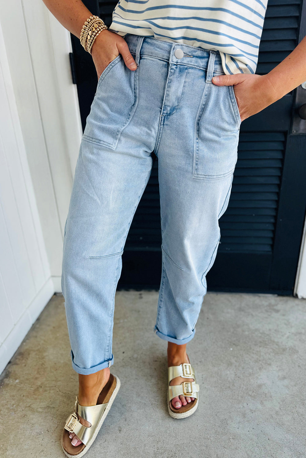 PRE-ORDER Beau Blue High Rise Jeans
