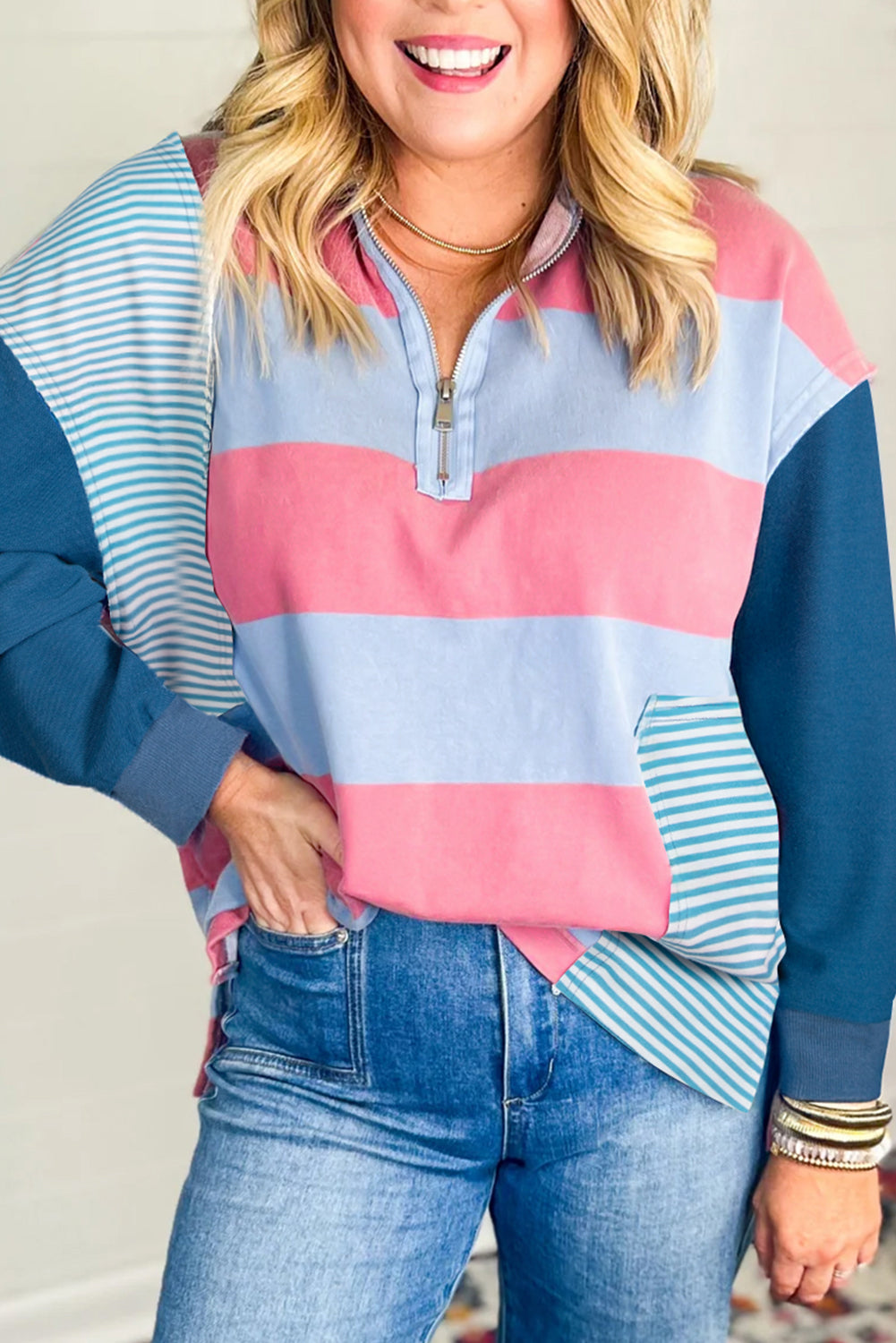 PRE-ORDER Easy Does It Plus Size Pullover