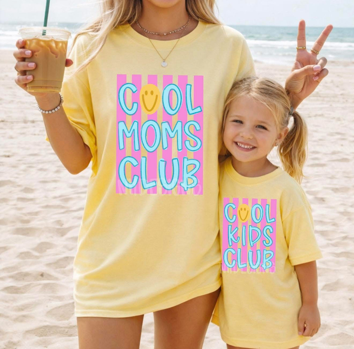 Cool Moms Club Comfort Color Short Sleeve