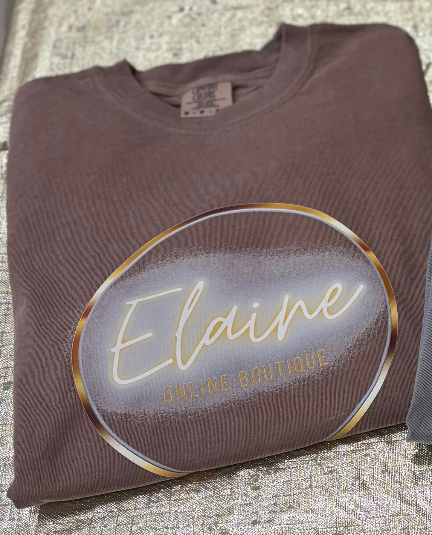 Espresso Comfort Color Logo Tee