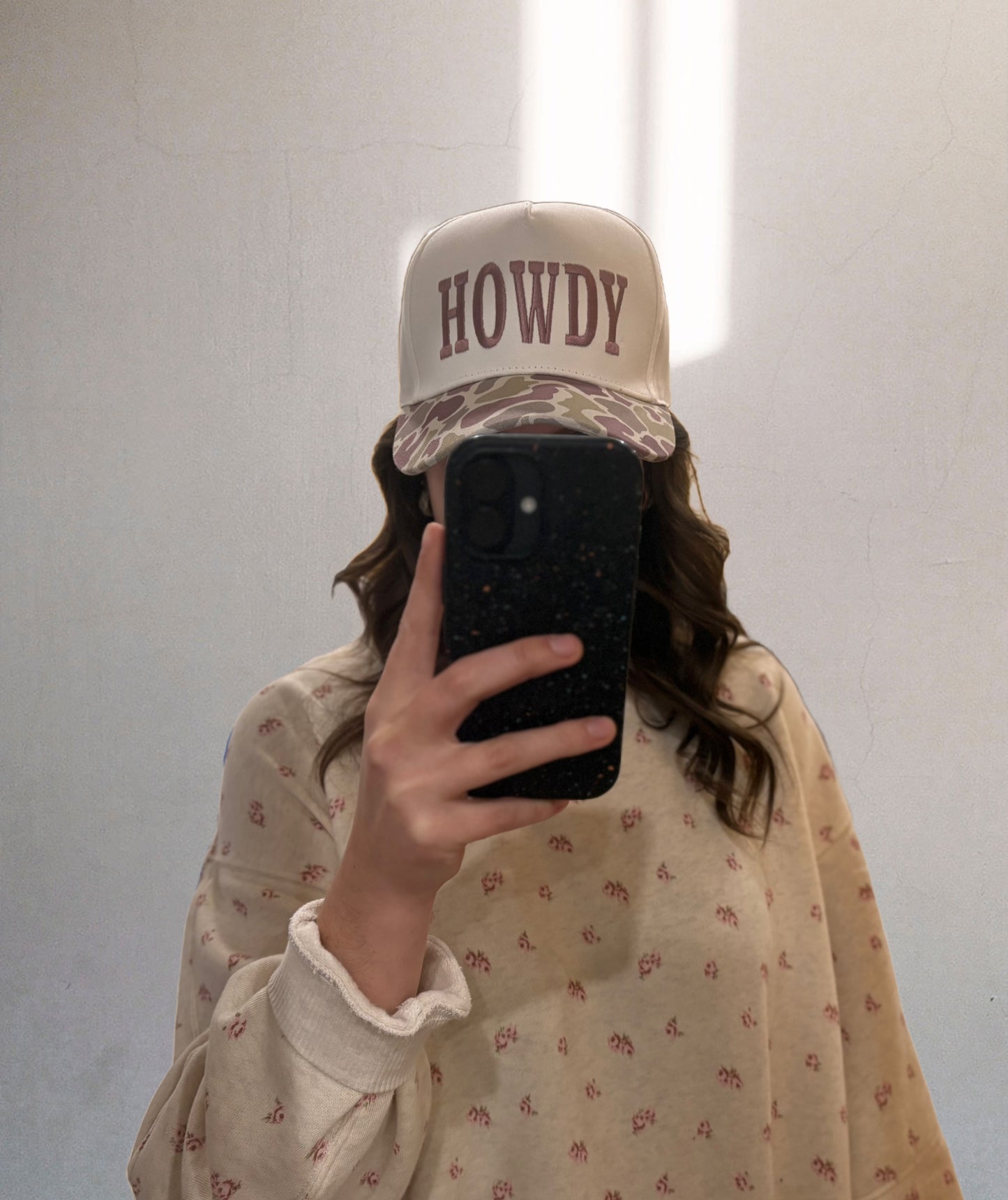 LULU MAC Howdy Camo Hat