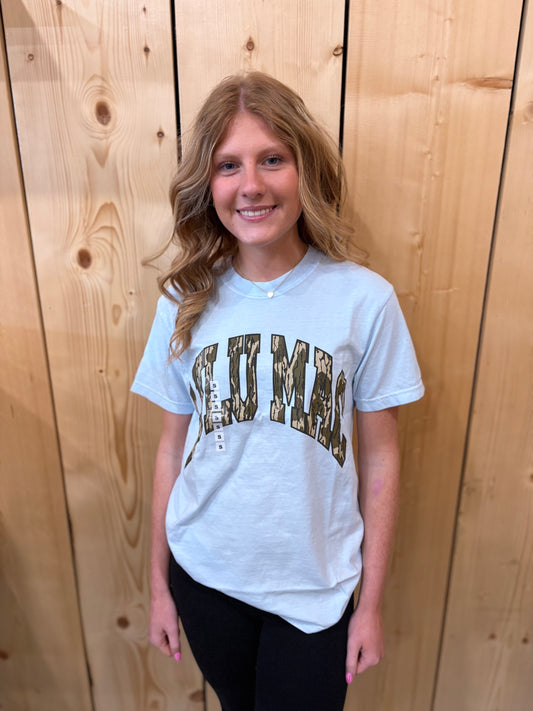 LULU MAC Chambray CC Camo Tee