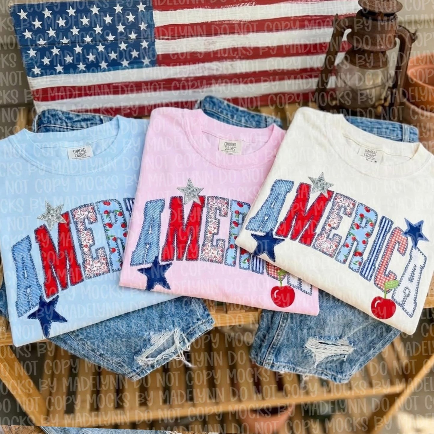 America Comfort Color Short Sleeve