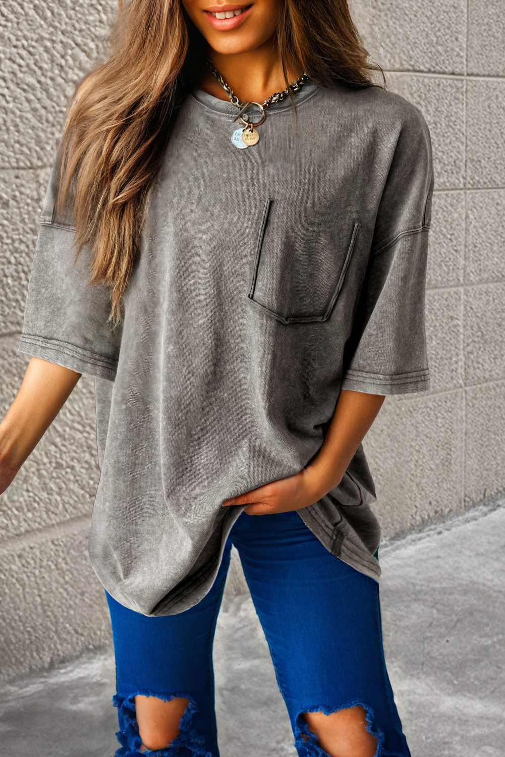 PRE-ORDER Philippine Gray Mineral Wash T Shirt