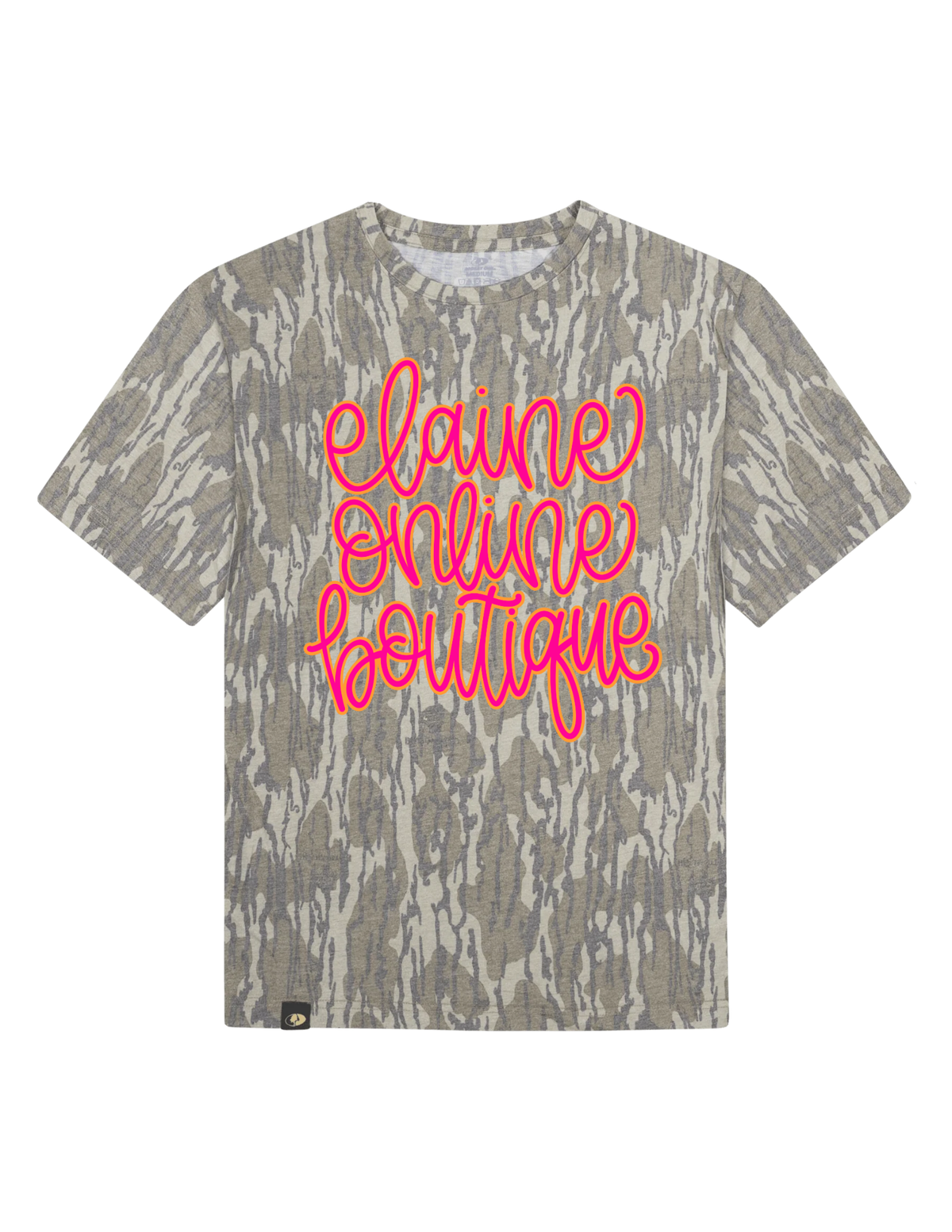 Mossy Oak Bottomland Camo Logo Tees
