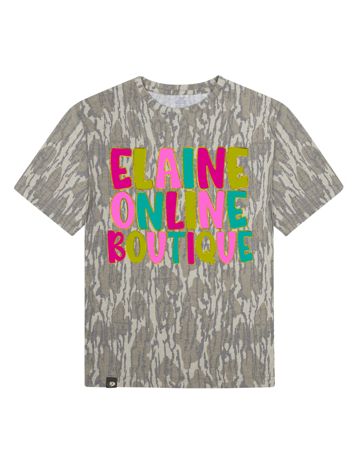 Mossy Oak Bottomland Camo Logo Tees
