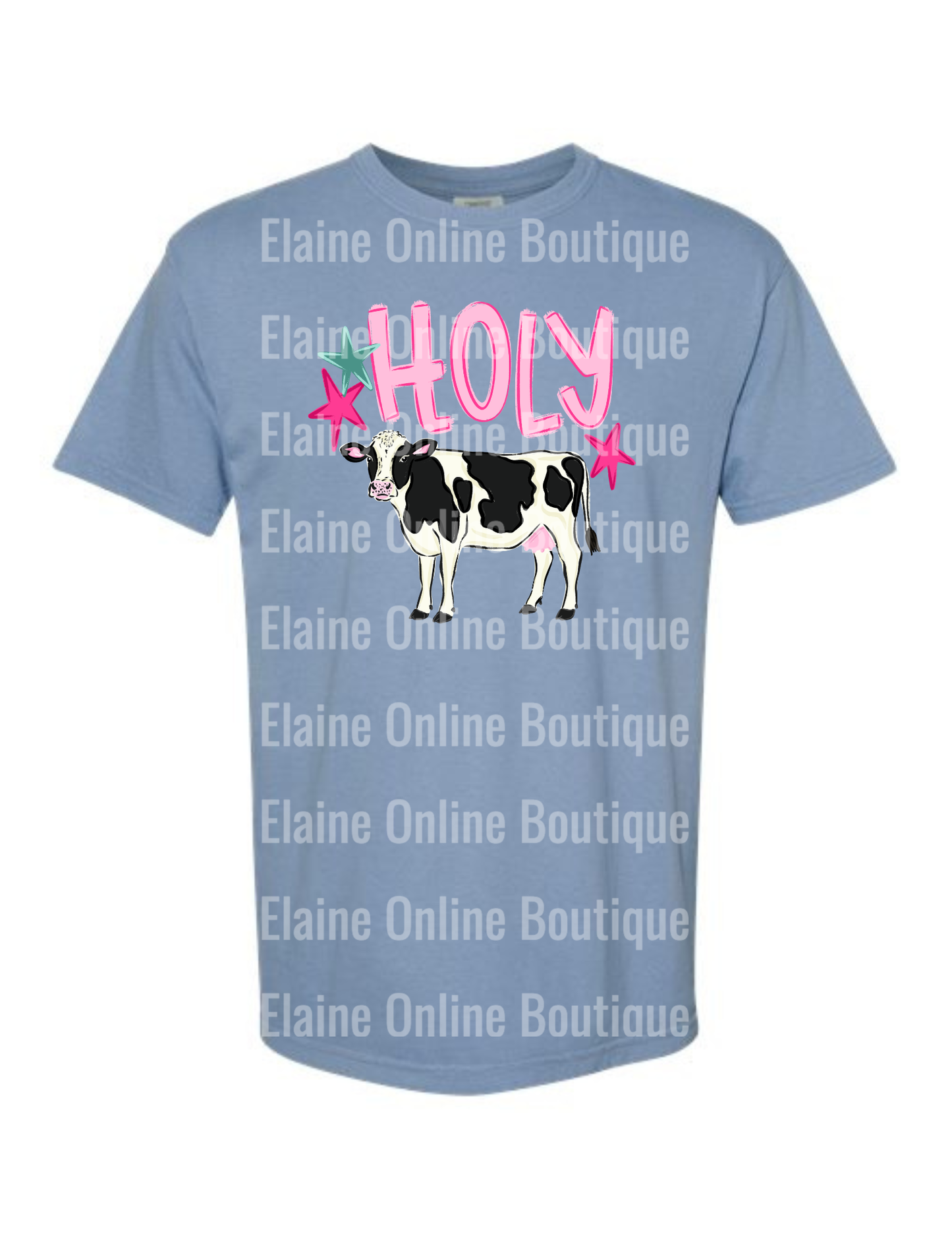 Holy Cow Comfort Color Short Sleeve