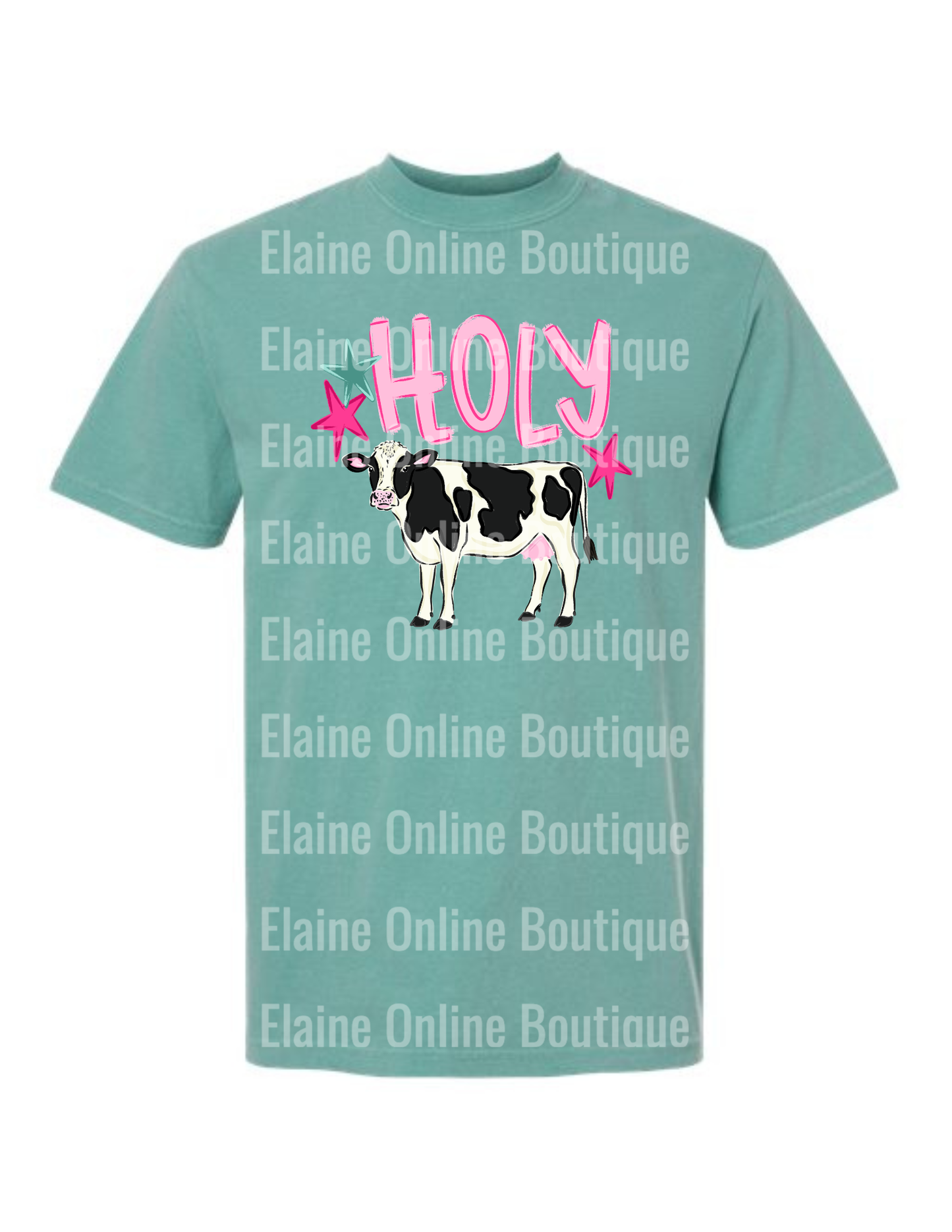 Holy Cow Comfort Color Short Sleeve