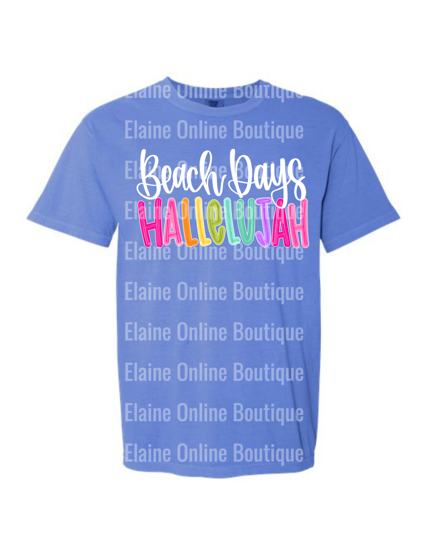 Hallelujah Comfort Color Short Sleeve