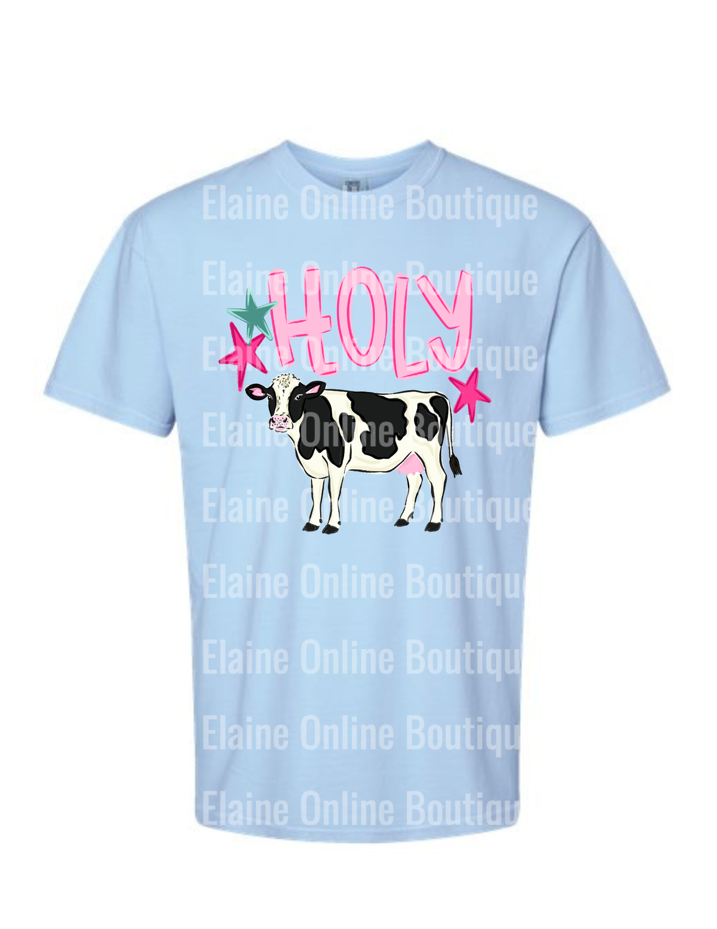 Holy Cow Comfort Color Short Sleeve