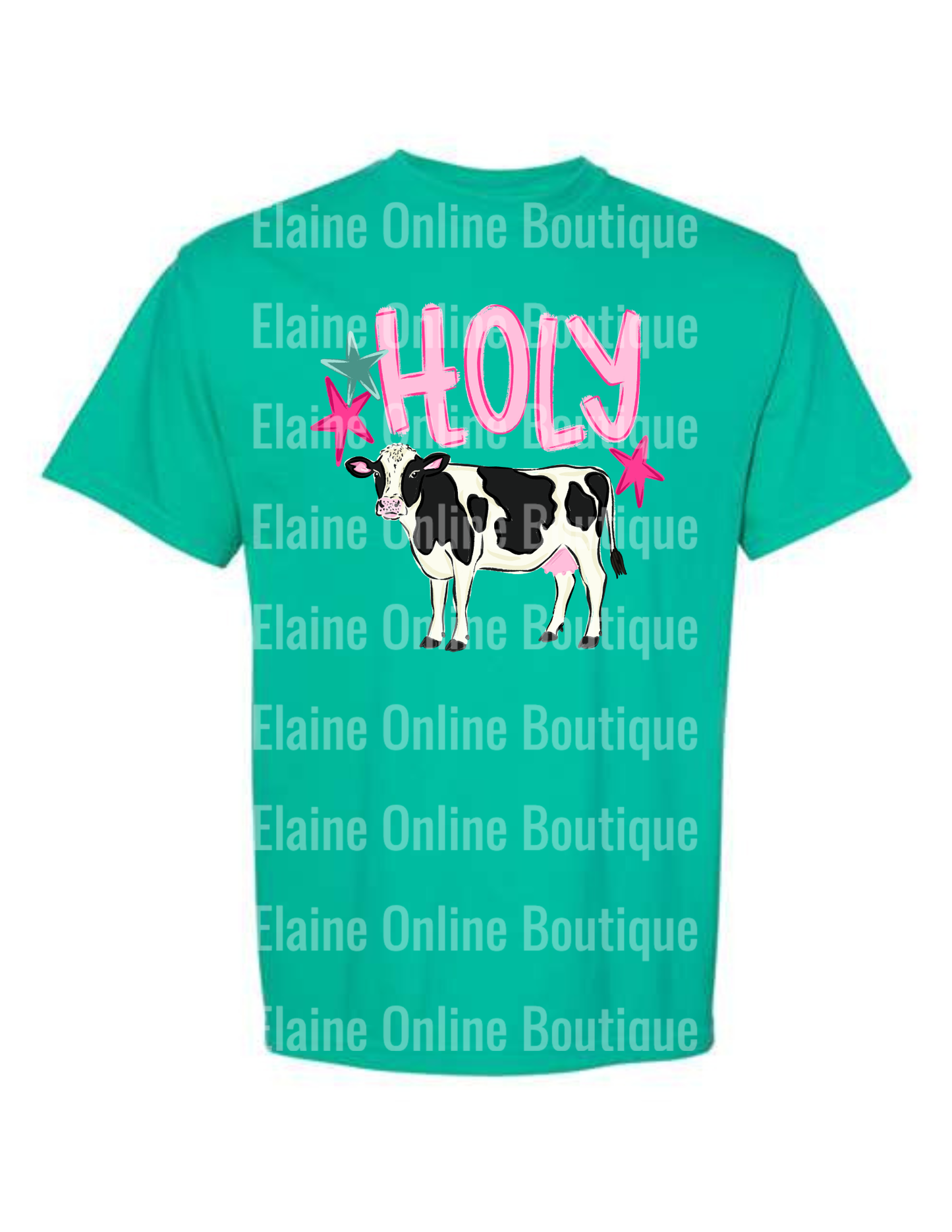 Holy Cow Comfort Color Short Sleeve