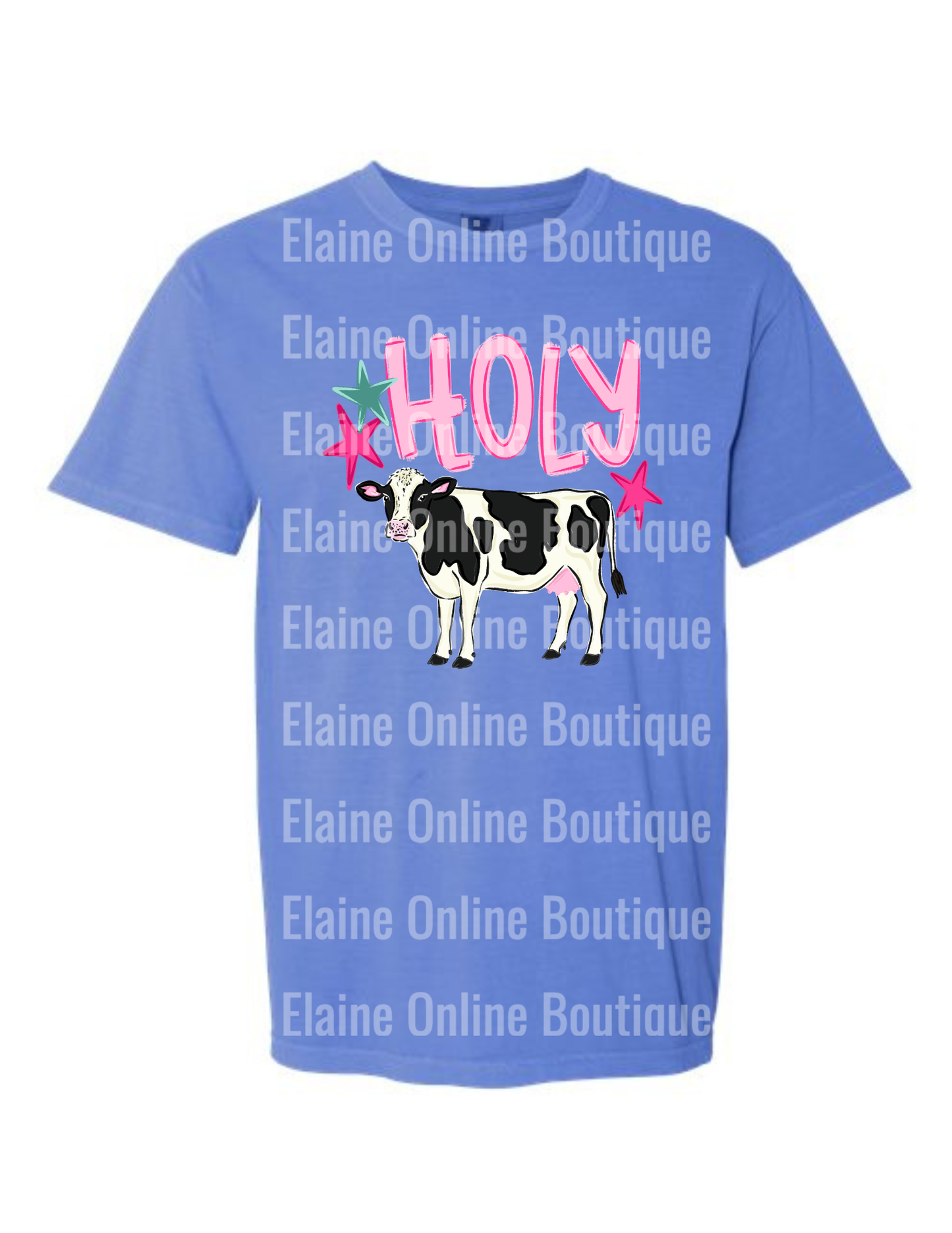 Holy Cow Comfort Color Short Sleeve
