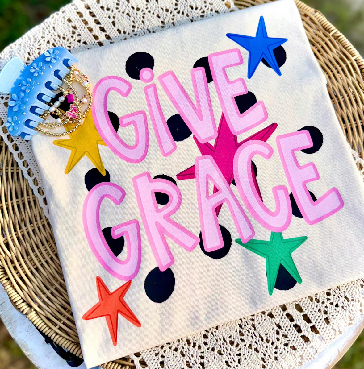 Give Grace Comfort Color Short Sleeve