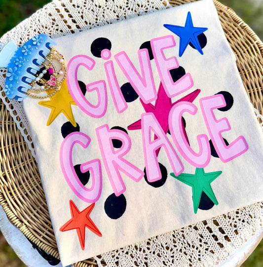 Give Grace Comfort Color Short Sleeve
