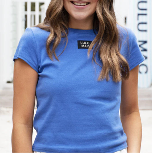 LULU MAC Baby Doll Top Royal