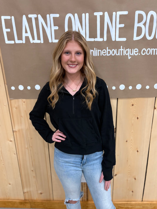 Classic Black Pullover