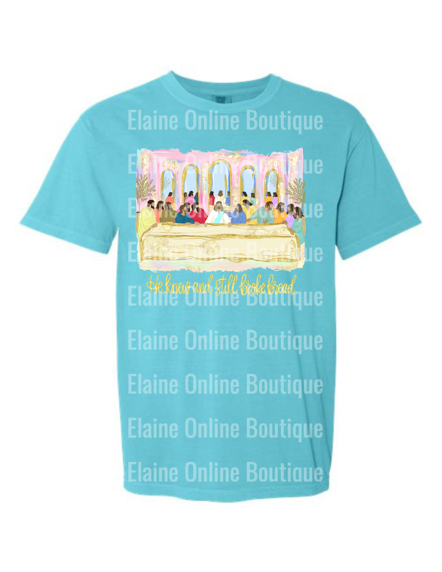 He Knew and Still Broke Bread Comfort Color Short Sleeve