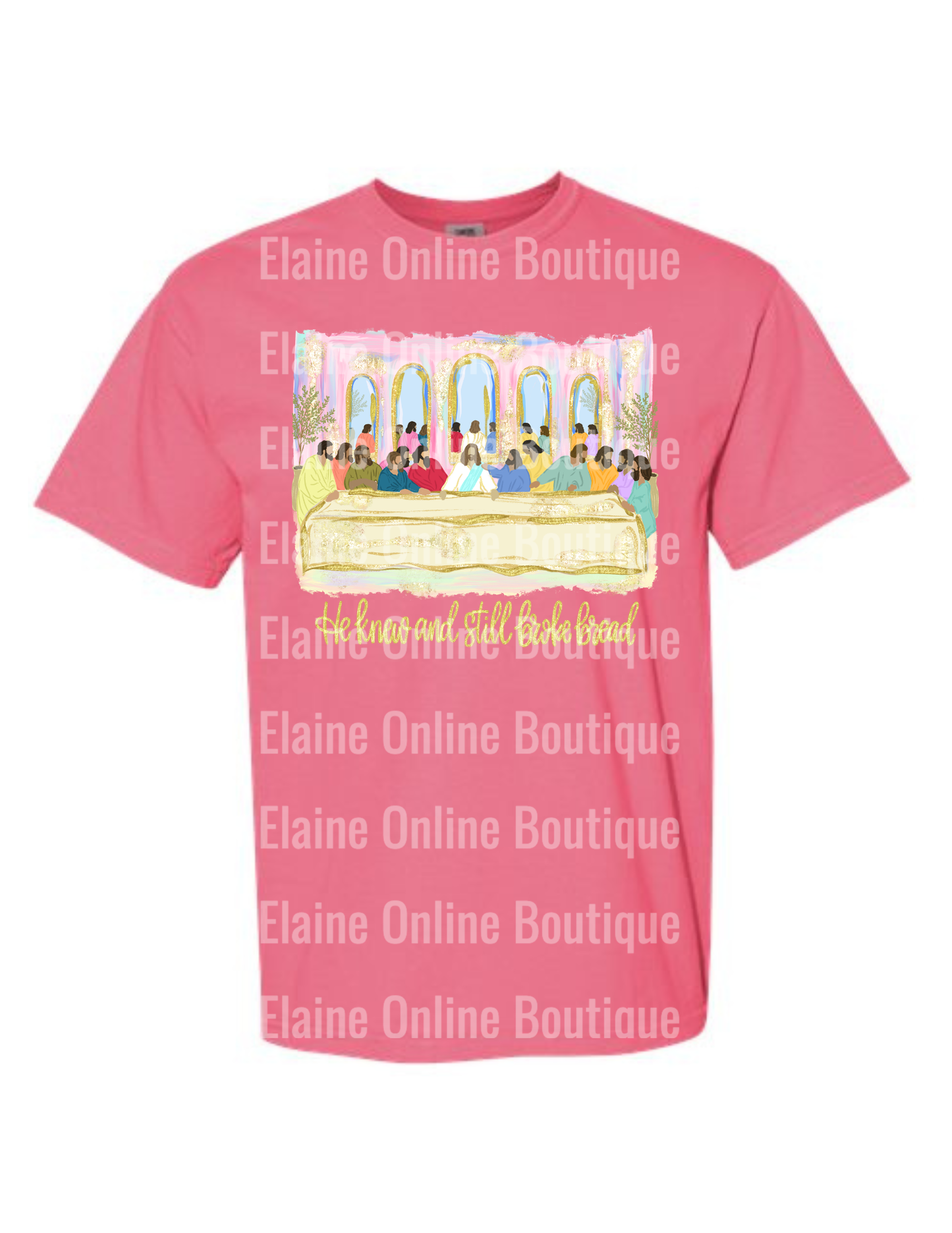 He Knew and Still Broke Bread Comfort Color Short Sleeve