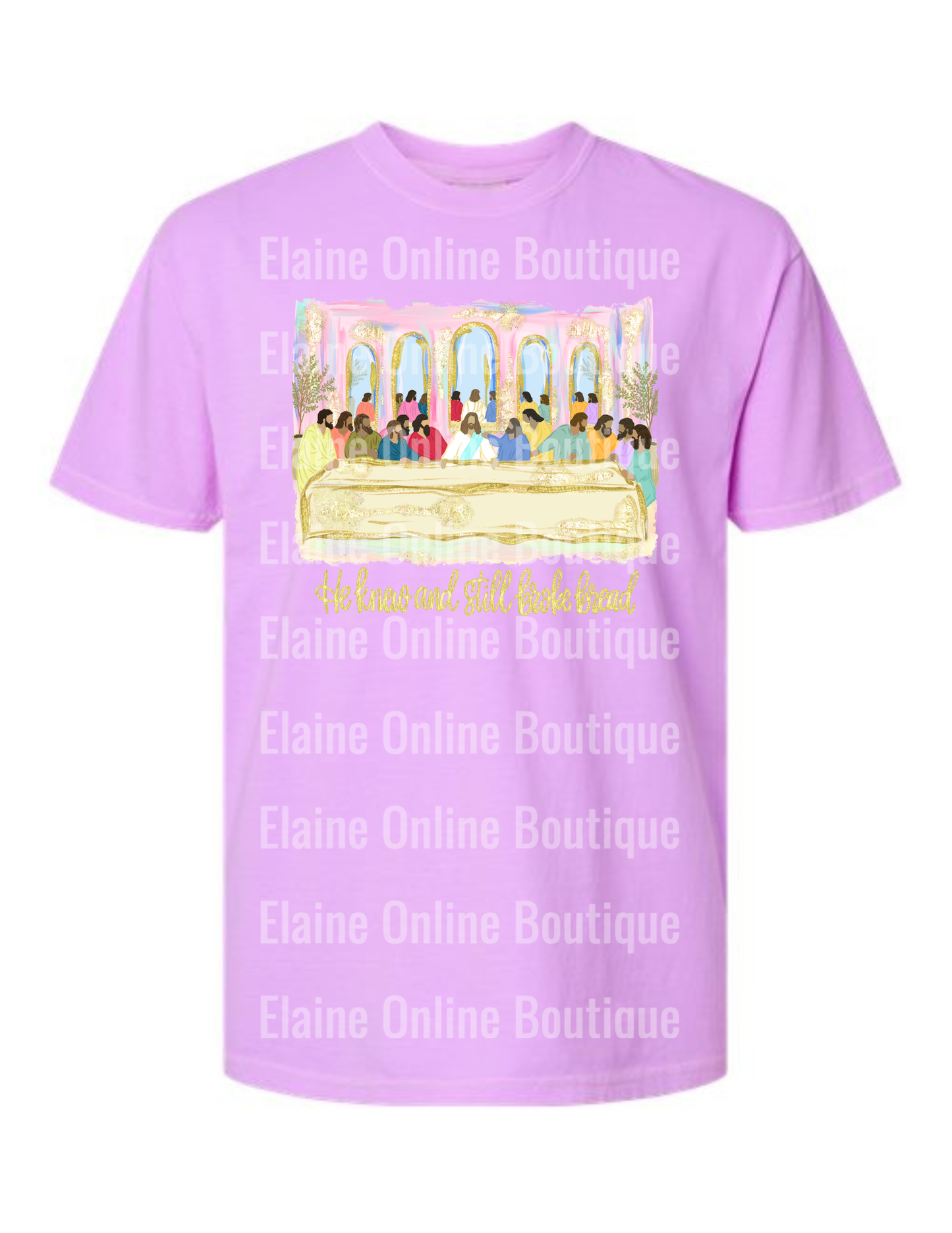 He Knew and Still Broke Bread Comfort Color Short Sleeve