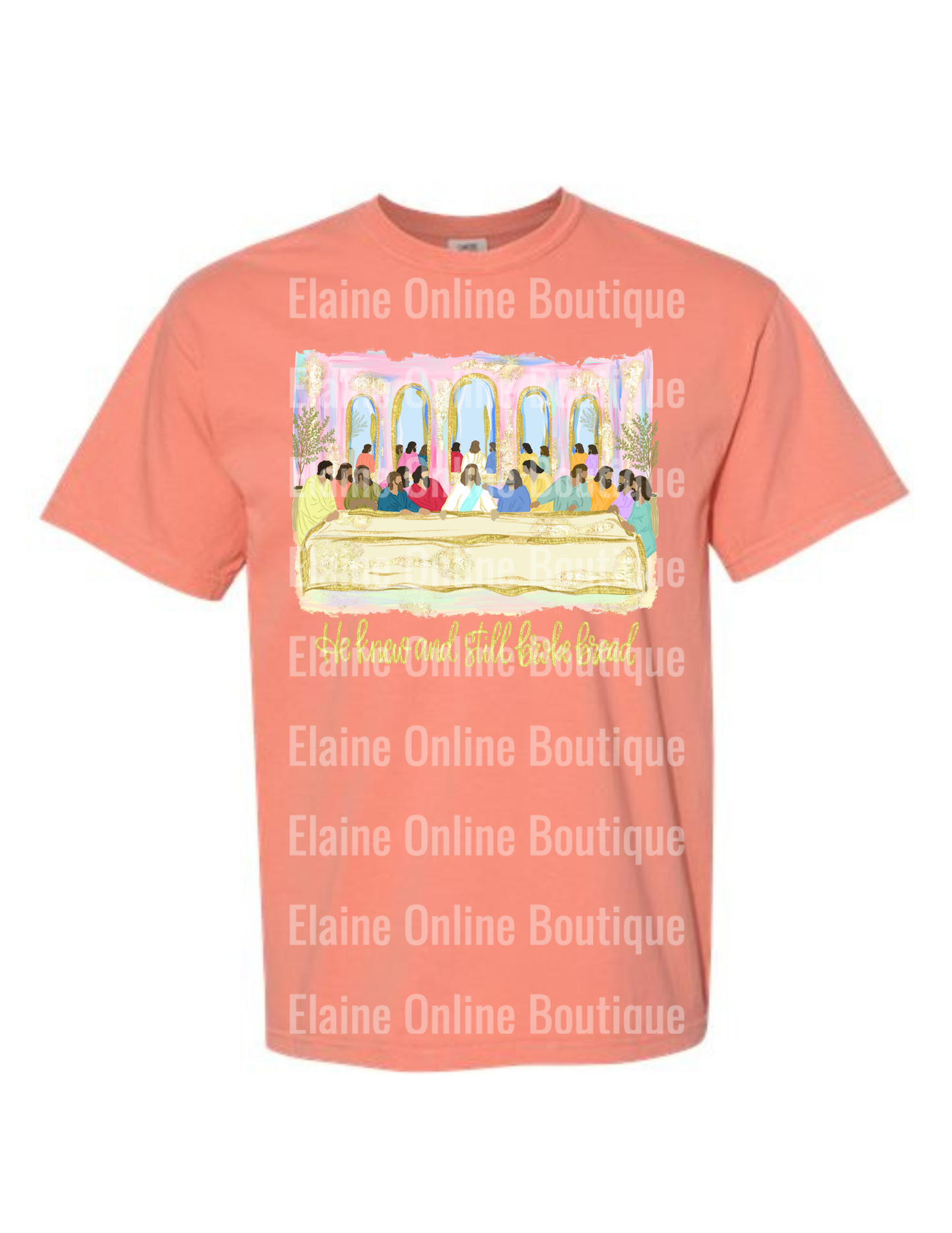 He Knew and Still Broke Bread Comfort Color Short Sleeve