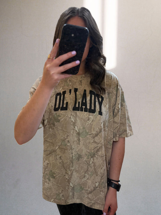 Ol’ Lady Camo Tee