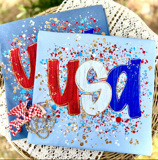 USA Comfort Color Short Sleeve