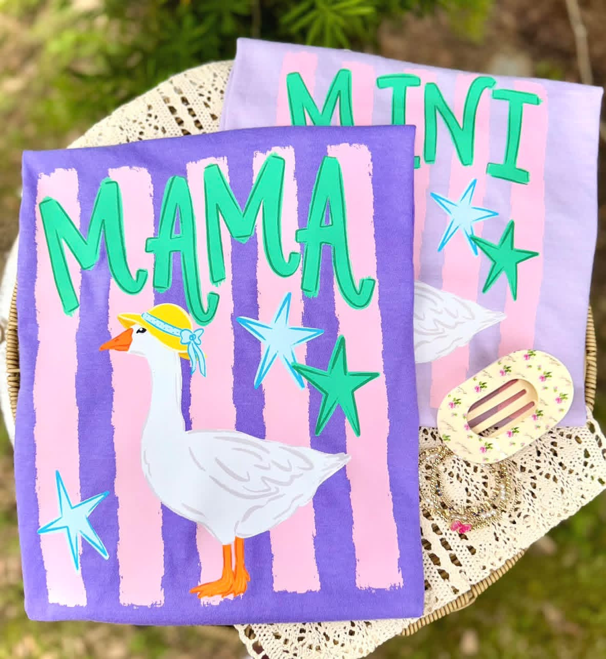 Mini Geese Comfort Color Short Sleeve