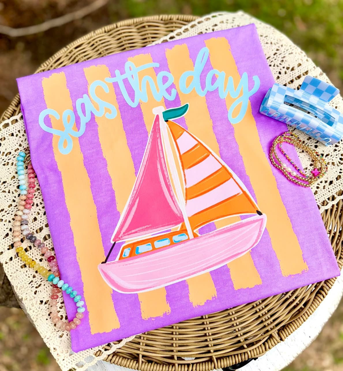 Seas the Day Comfort Color Short Sleeve
