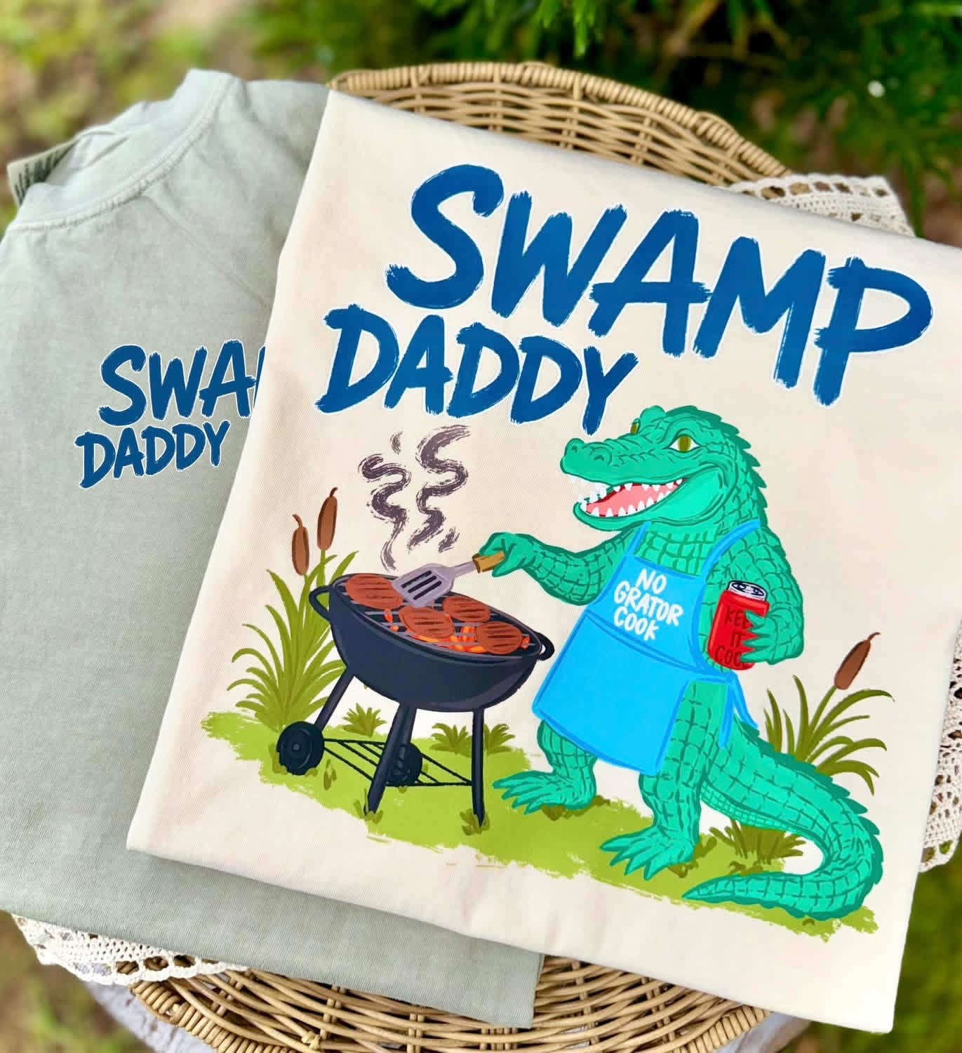 Swamp Daddy Comfort Color Pocket Short Sleeve