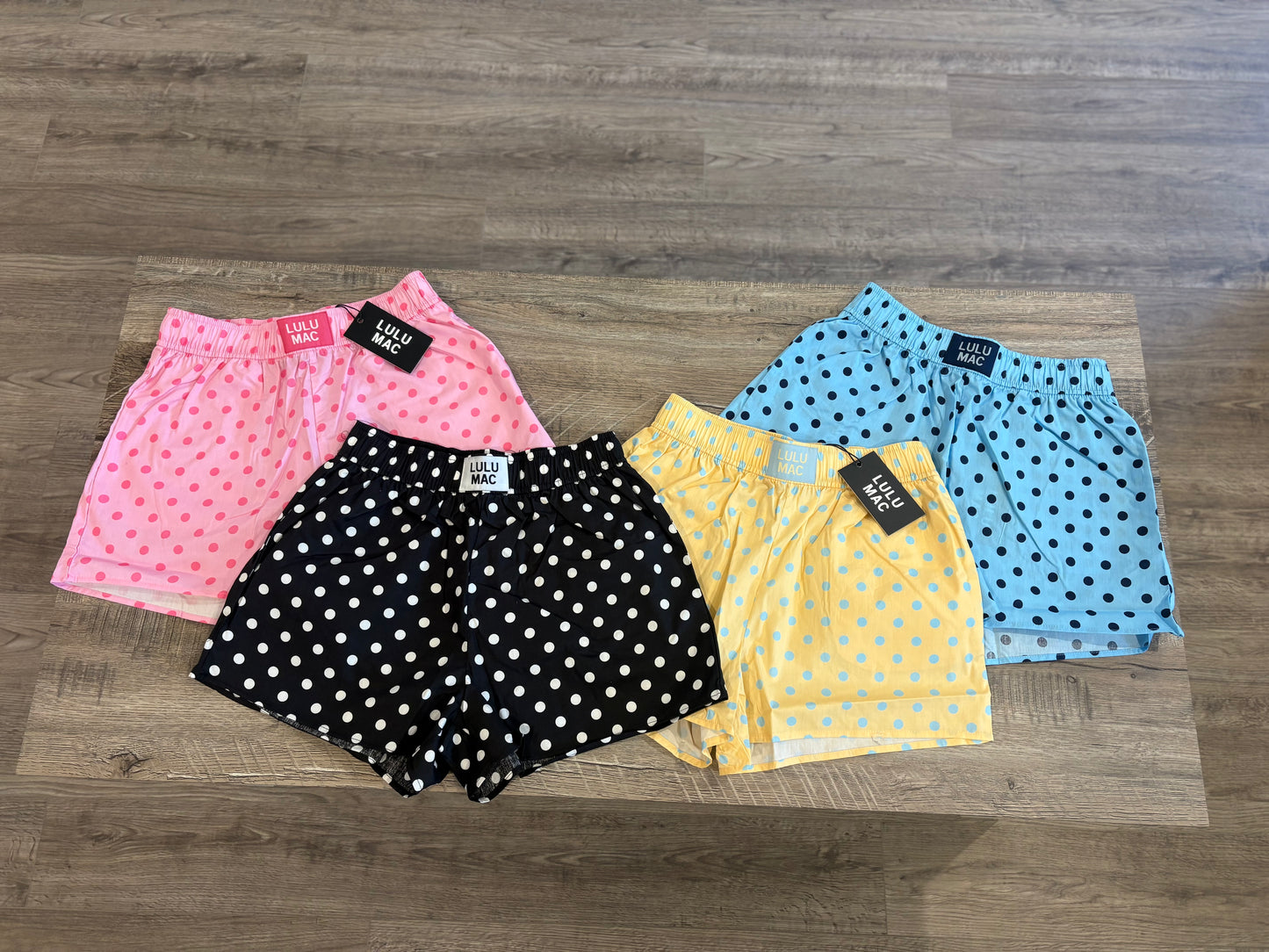 LULU MAC Polka Dot Shorts