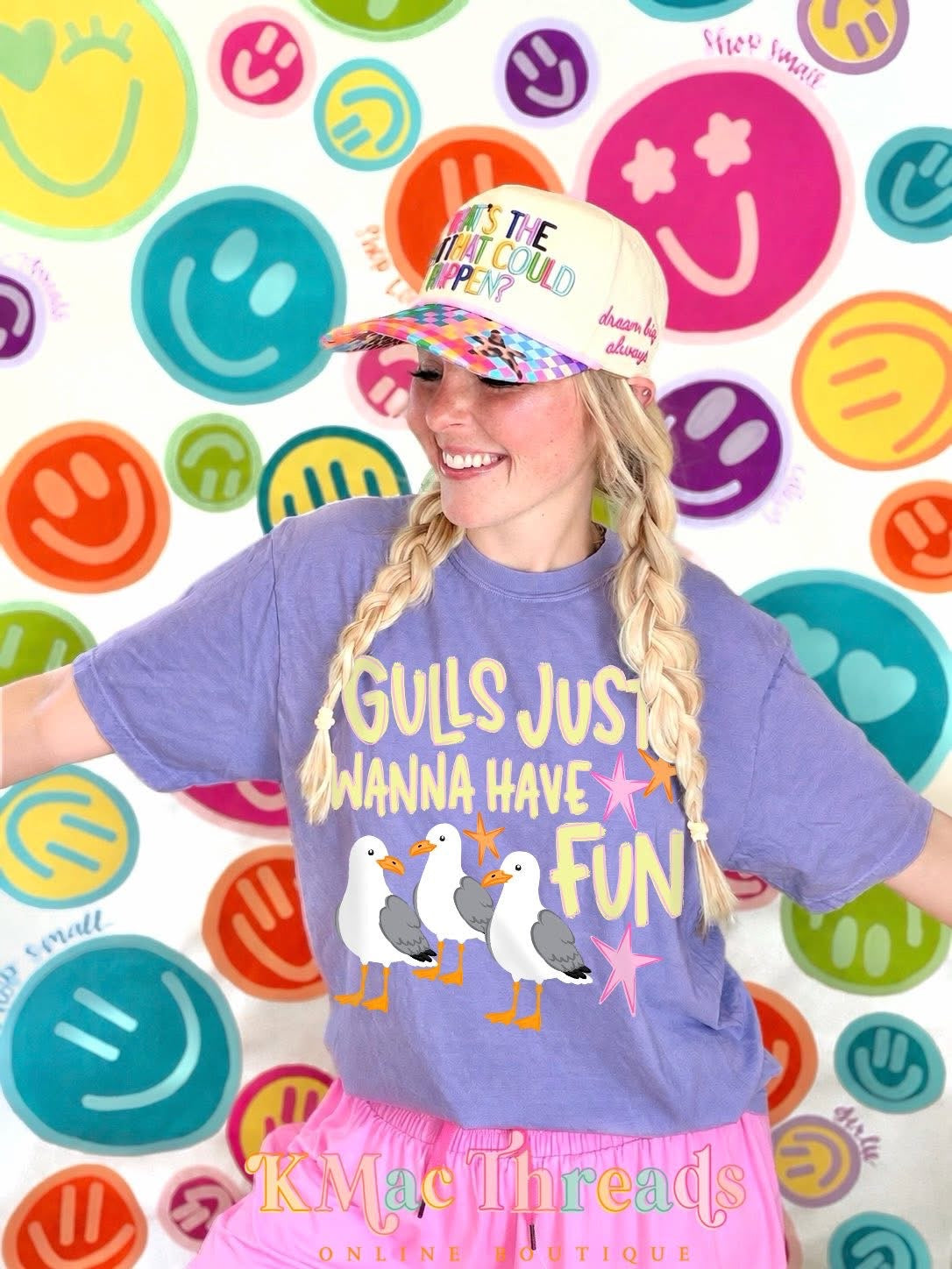 Gulls Just Wanna Have Fun Comfort Color Short Sleeve