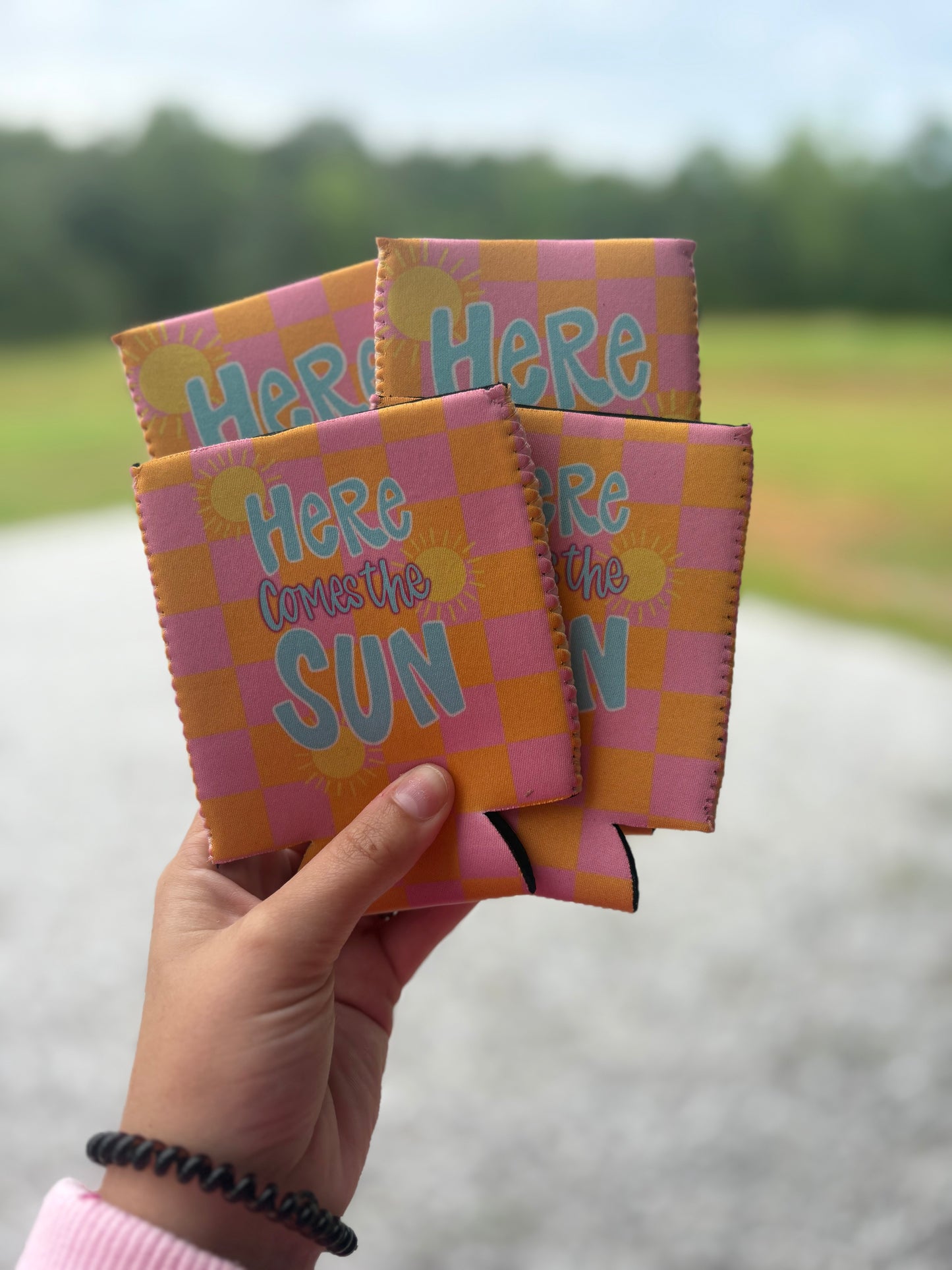 Here Comes the Sun Koozie