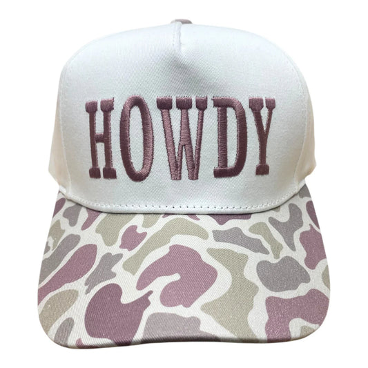 LULU MAC Howdy Camo Hat