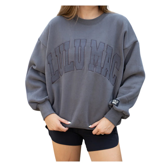 LULU MAC Dark Grey Sweatshirt