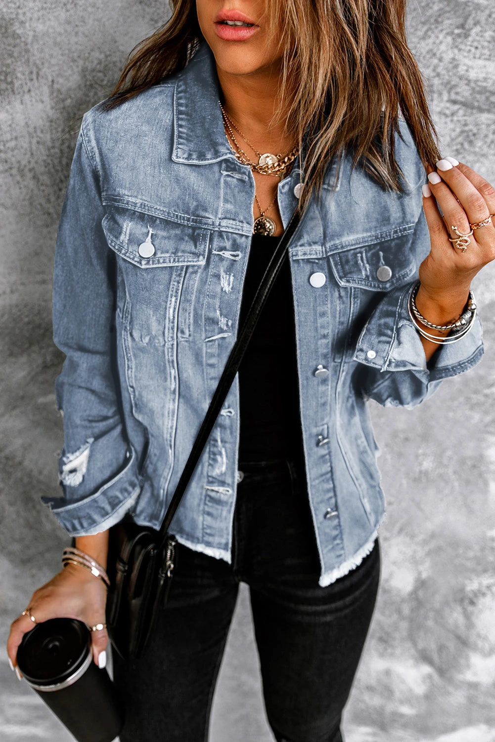 PRE-ORDER Sky Blue Denim Jacket