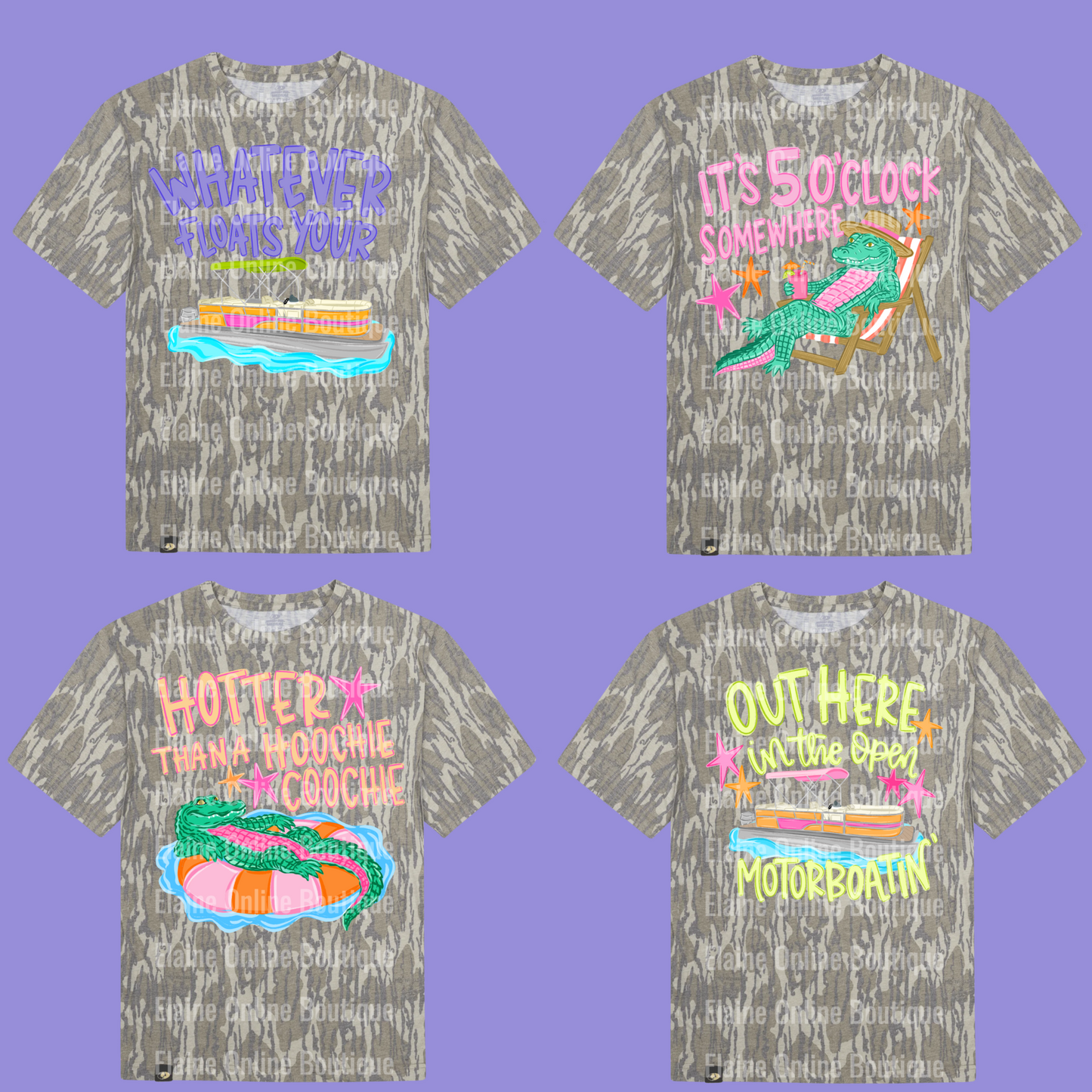Mossy Oak Bottomland Camo Tees
