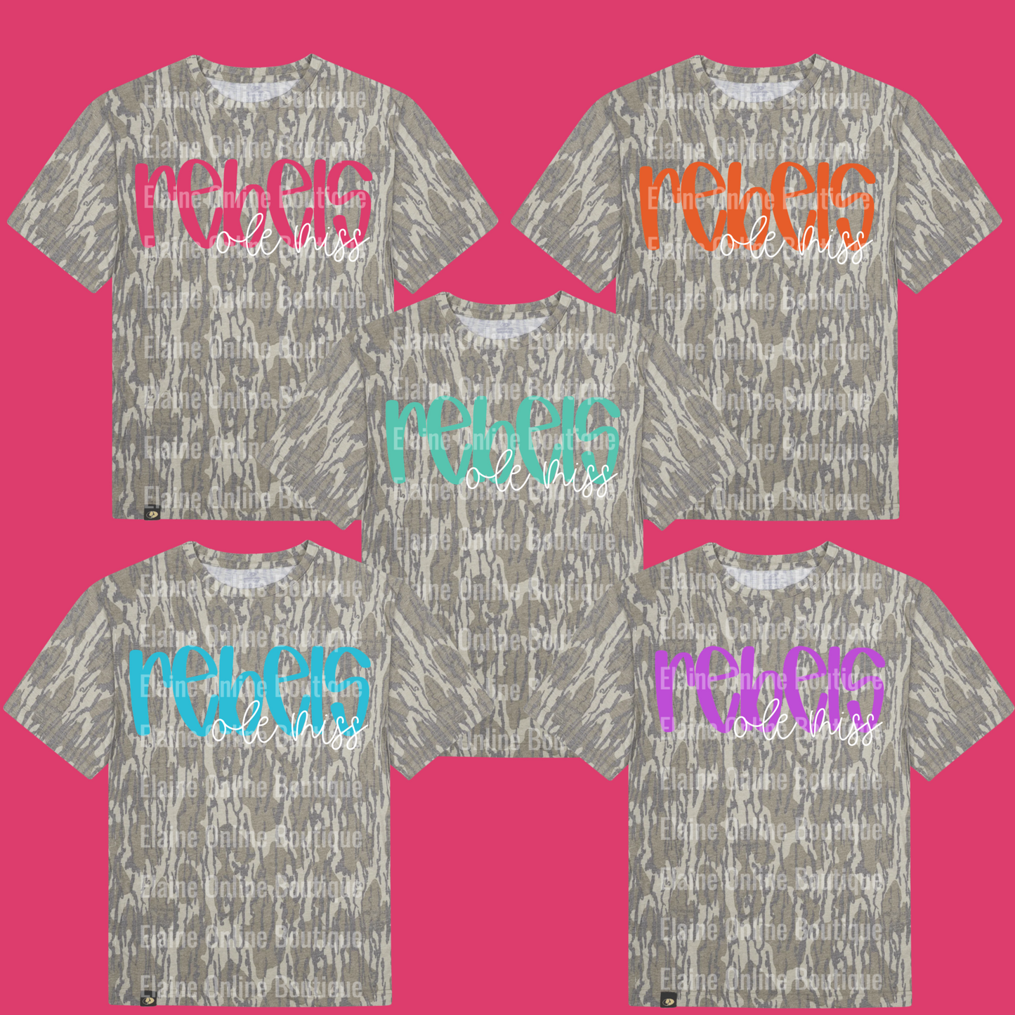 Mossy Oak Bottomland Camo Tees