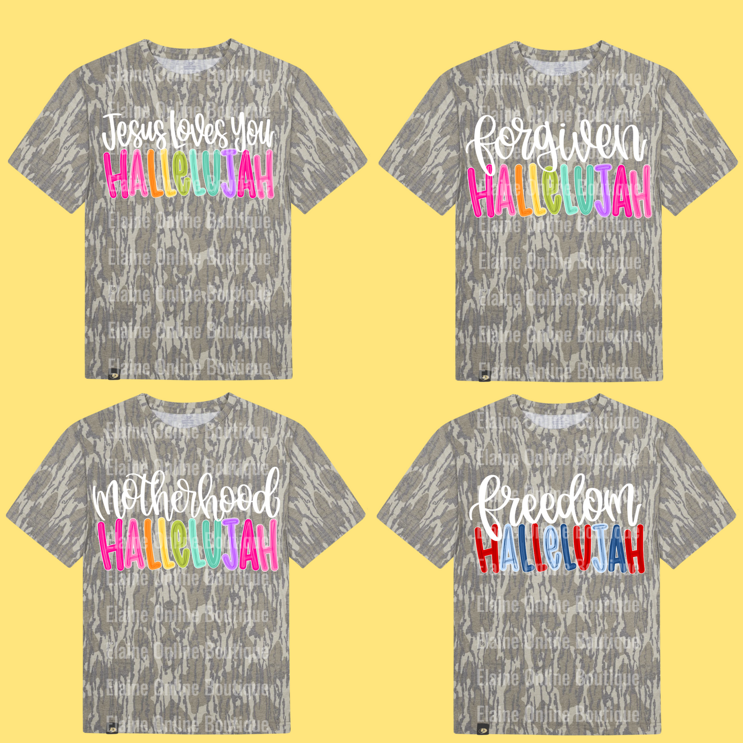 Mossy Oak Bottomland Camo Tees
