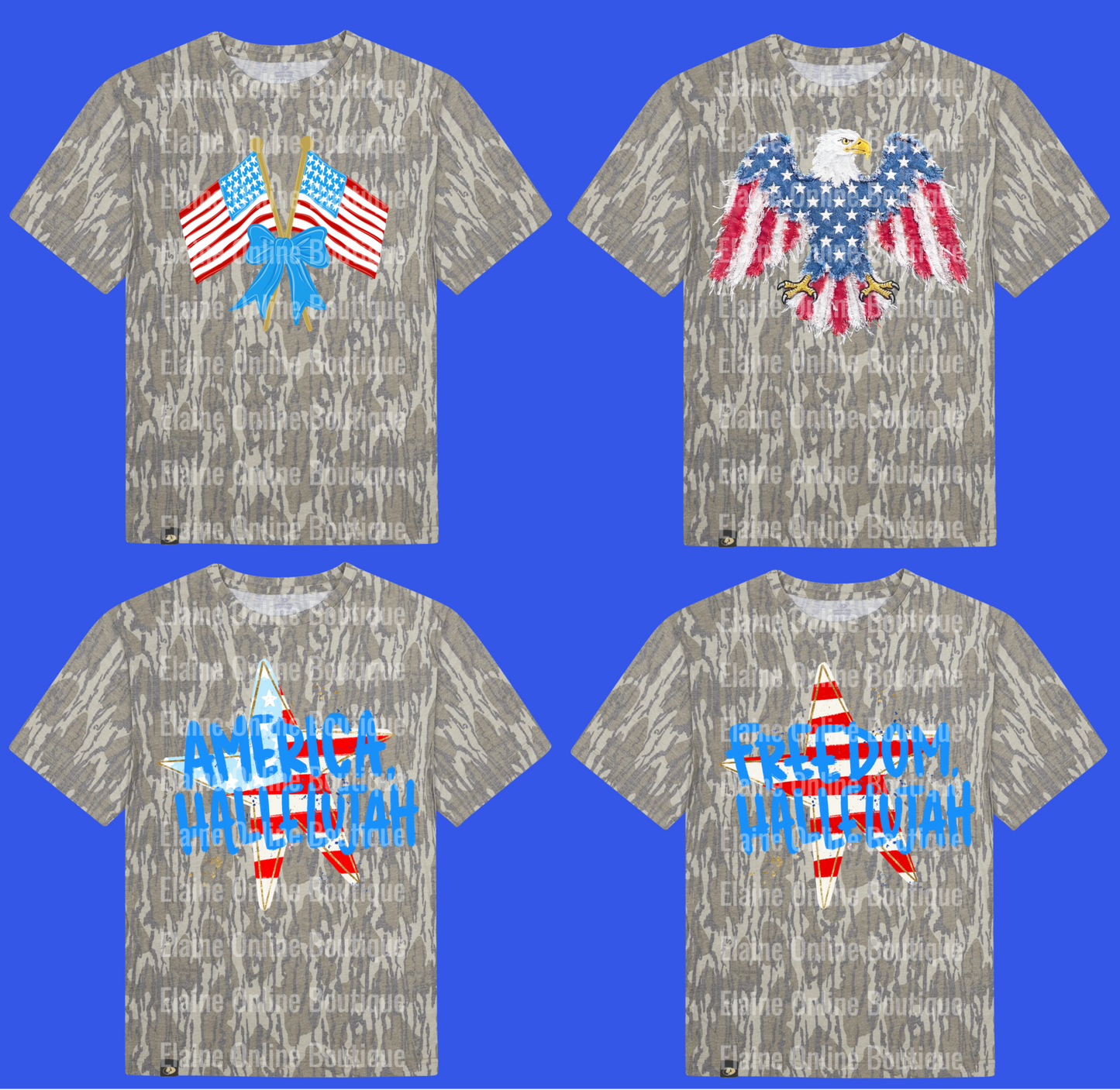 Mossy Oak Bottomland Camo Tees
