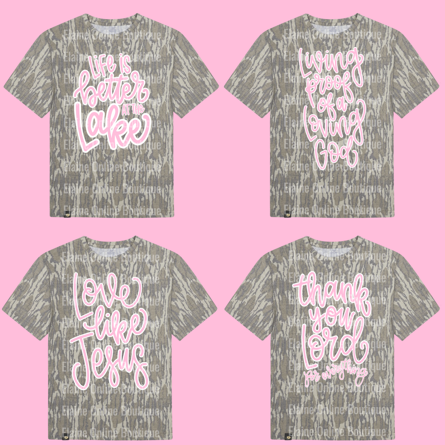 Mossy Oak Bottomland Camo Tees