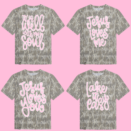 Mossy Oak Bottomland Camo Tees