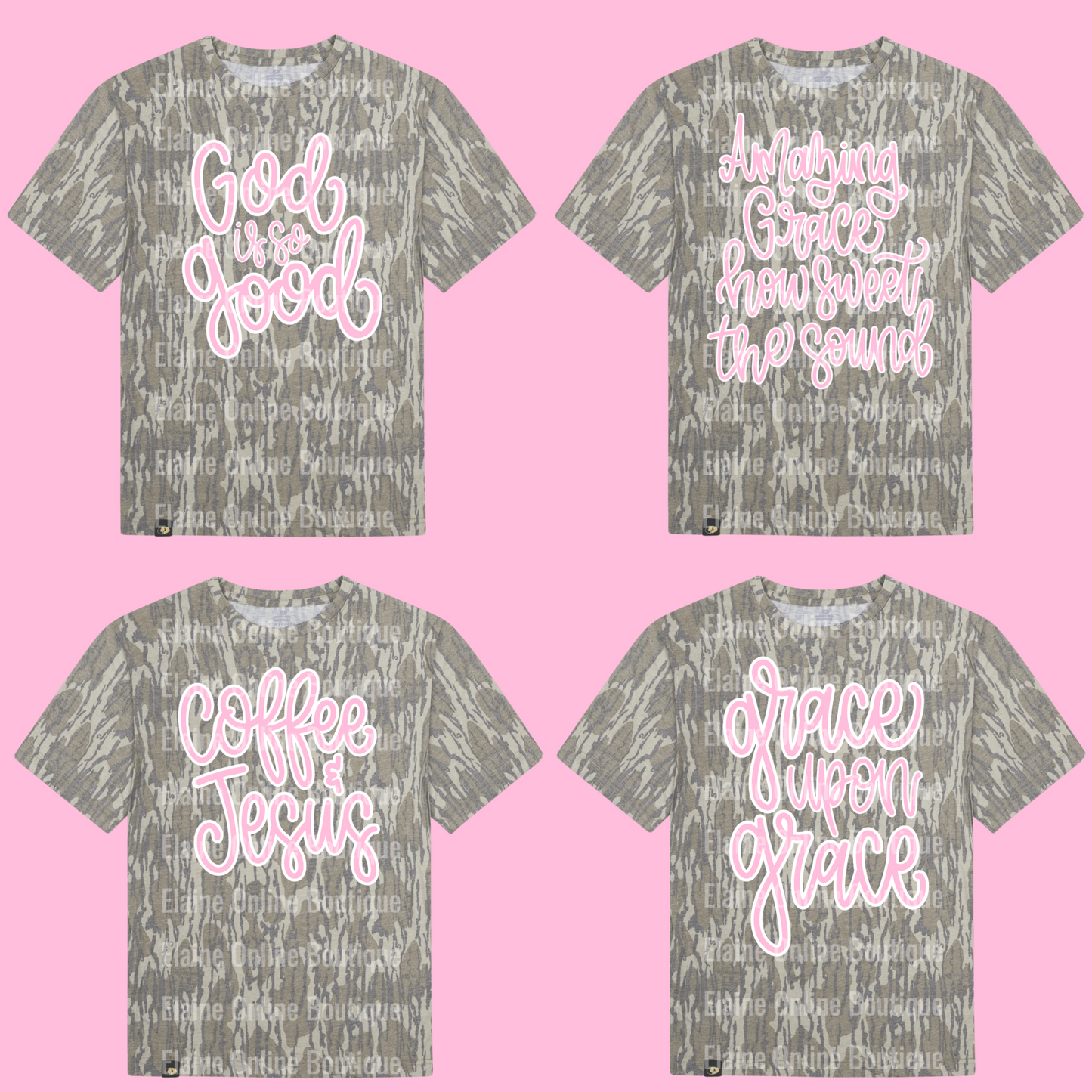 Mossy Oak Bottomland Camo Tees