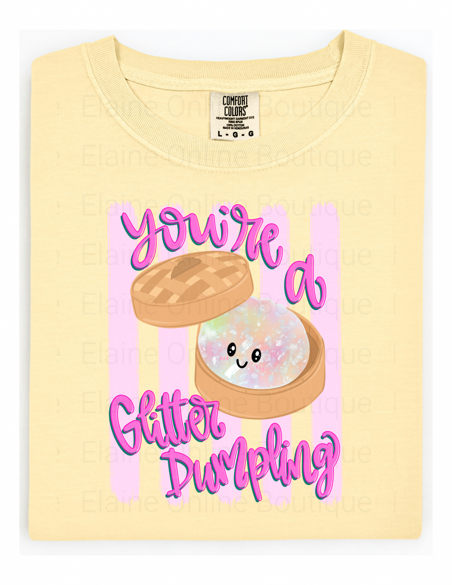 Dumpling Comfort Color Short Sleeve