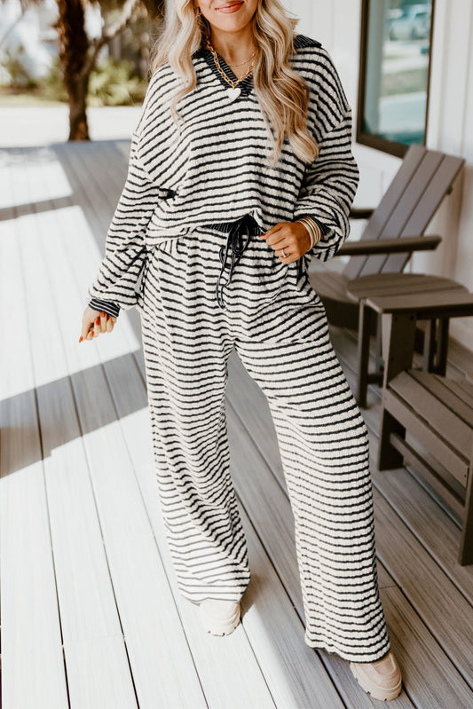 PRE-ORDER White Stripe Set
