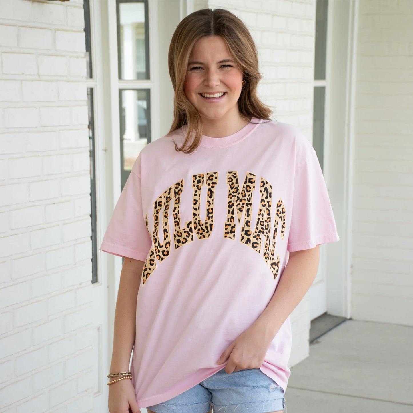 LULU MAC Blossom CC Leopard Tee