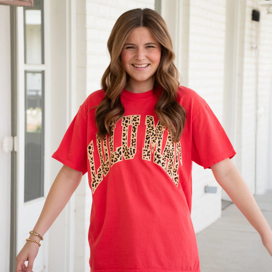 LULU MAC Paprika CC Leopard Tee
